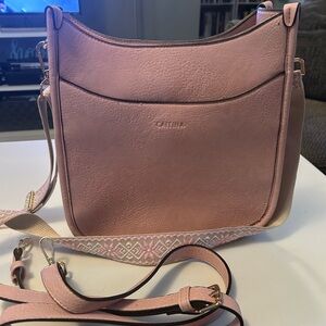 Soft Pink Crossbody Bag